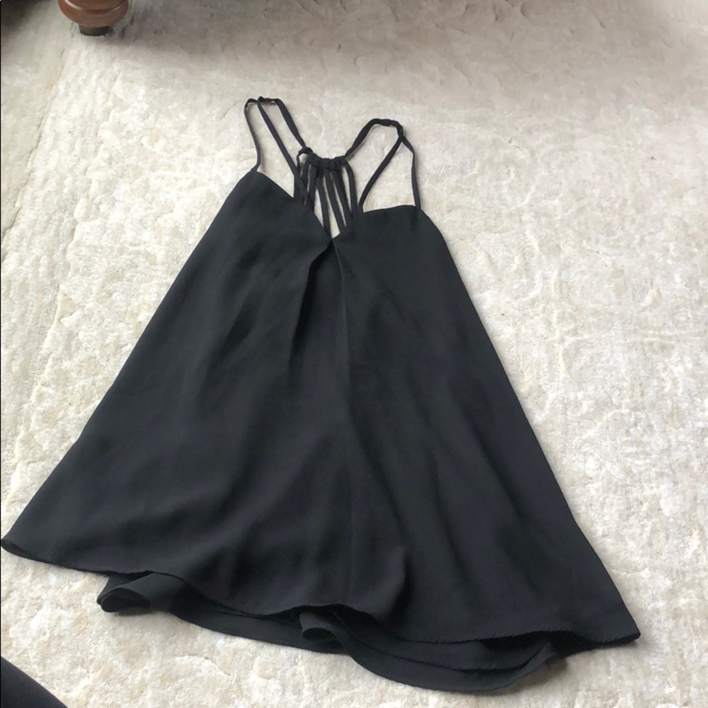 express black tank with strappy detail